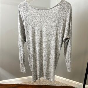 Backless Long Sleeve Sweater